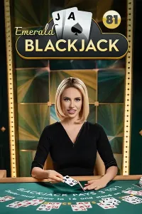 emerald blackjack 10 slot logo