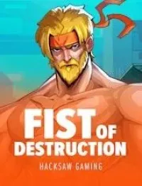 fist of destruction slot logo
